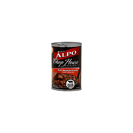 Purina ALPO Chop House Filet Mignon Bacon Flavors Dog Food 22 oz