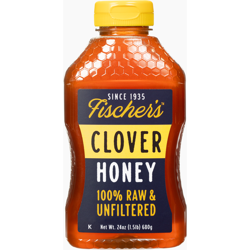 Fischer Honey Clover Raw Honey 24 oz
