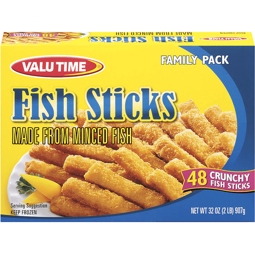 Valu Time Fish Sticks 48 ea | Frozen Foods | Market Basket