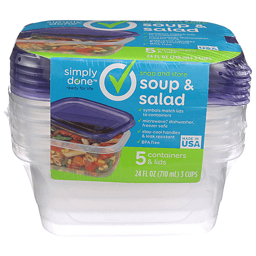 SImply Done Disposable Soup & Salad