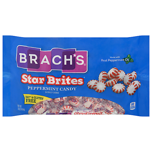 Brach's Star Brites Peppermint Candy 16 Oz, Mints