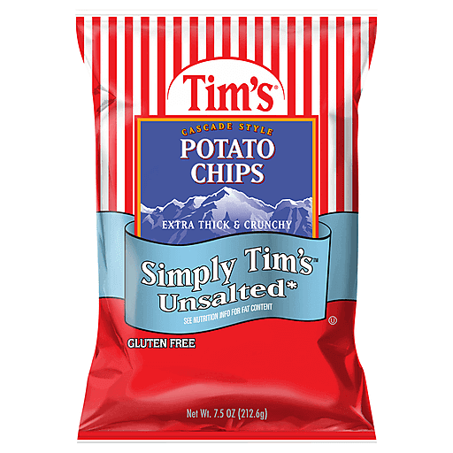 Tim's Cascade Unsalted Chips