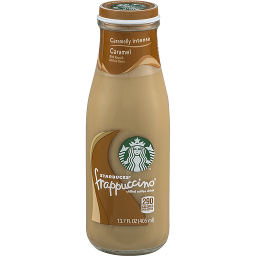 Starbucks Caramel Frappuccino Chilled Coffee Drink 9.5 oz Bottles - Shop  Coffee at H-E-B