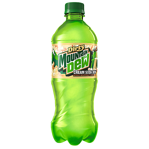 Mountain Dew Dirty Dew Cream Soda 20 fl oz