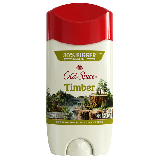 Old Spice Timber Scent Of Sandalwood + Cypress Antiperspirant/Deodorant 96 g
