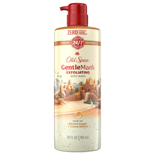 Old Spice Exfoliating Scent Of Brown Sugar + Cocoa Butter Body Wash 768 ml