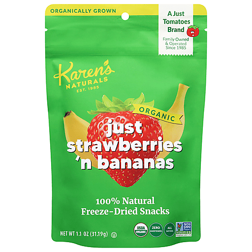 Karen's Natural Just Org Strawberries & Bananas