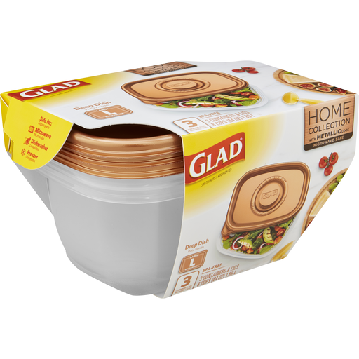 Holiday Edition Glad Food Storage Containers With Lids