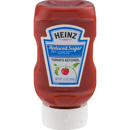 Heinz Tomato Ketchup With No Sugar Added, 13 Oz Bottle, Ketchup