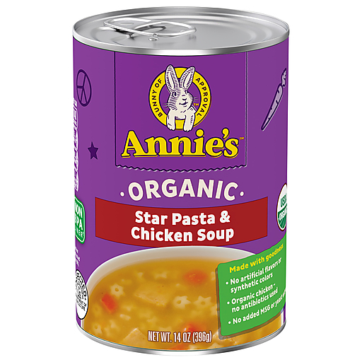 Annie's Chicken & Star Pasta Soup