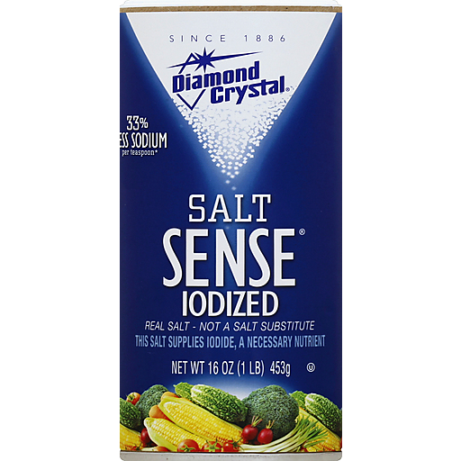 Superior Salt Sense Iodized, Salt, Spices & Seasonings