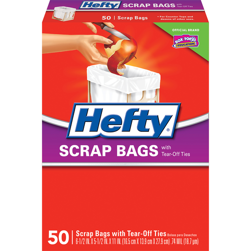 New Hefty® Press to Close Bags