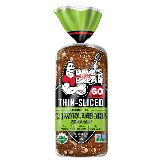 Dave's Killer Bread Org 21 Whl Grn Ts 20.5 Oz 20.5 oz