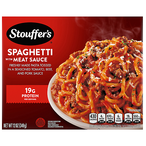 Stouffer Spaghetti W/Meat Sauce