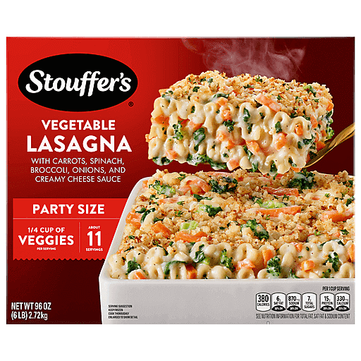 Stouffer's Party Size Vegetable Lasagna