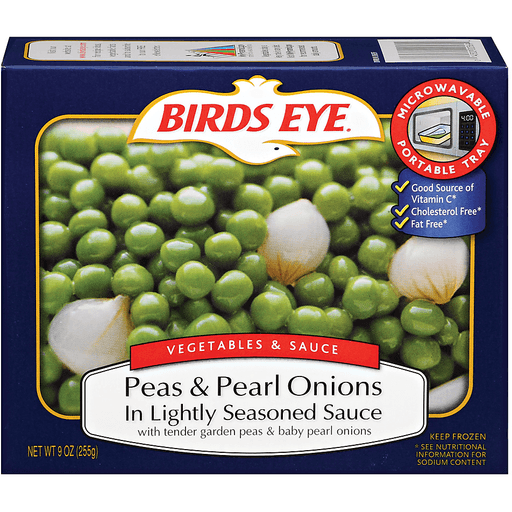 Frozen Sweet Peas with Pearl Onions  Carroll's® Sausage & Country Store