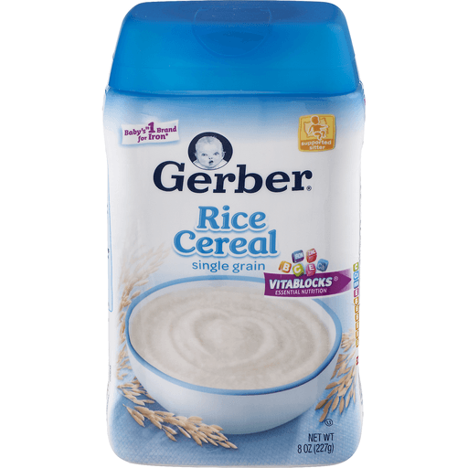 Gerber® 1st Foods Rice Baby Cereal, 8 oz - Ralphs