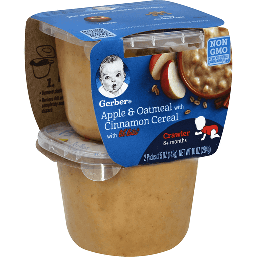 Gerber oatmeal sale apple cinnamon