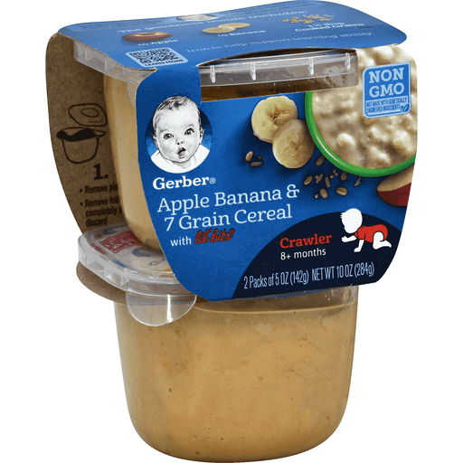 Gerber apple hot sale banana oatmeal