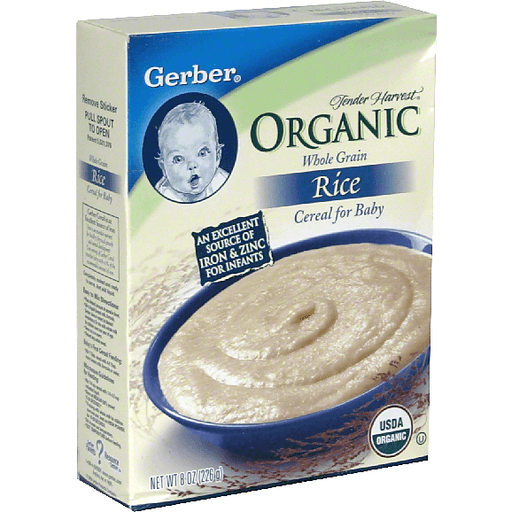 Organic baby rice shops cereal whole foods