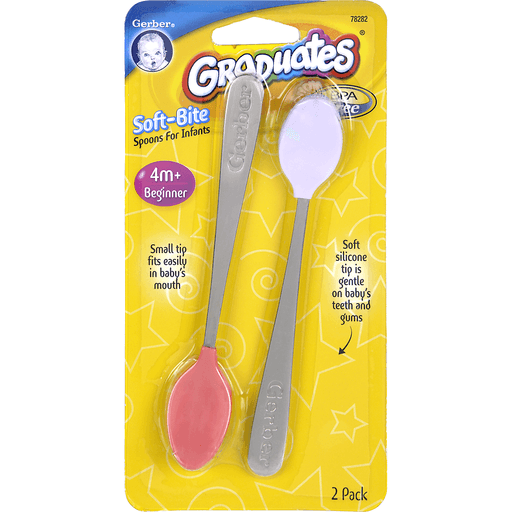 Gerber silicone shop spoons