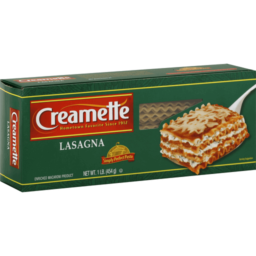 Creamette Lasagna Pasta Noodles