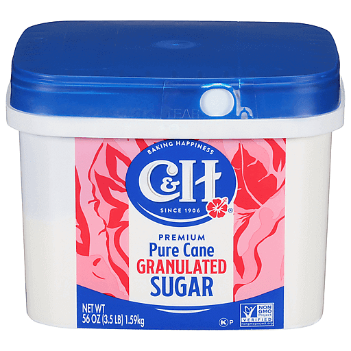 C&H Premium Pure Cane Granulated Sugar 56 oz