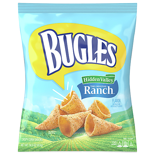 Bugles Hidden Valley The Original Ranch Corn Snacks 14.5 oz