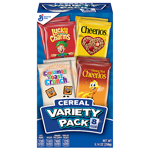 General Mills Assorted Cereal Variety Pack 8 ea