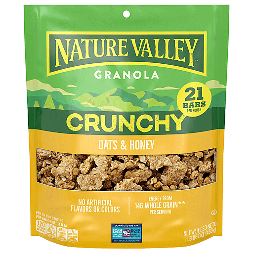 Nature Valley Granola Crunch Oats Honey