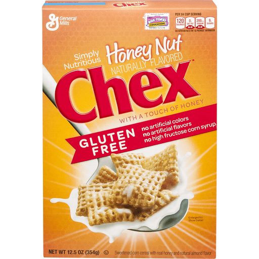 Chex Cereal Corn Gluten Free Sweetend Honey Nut - 12.5 Oz - Shaw's