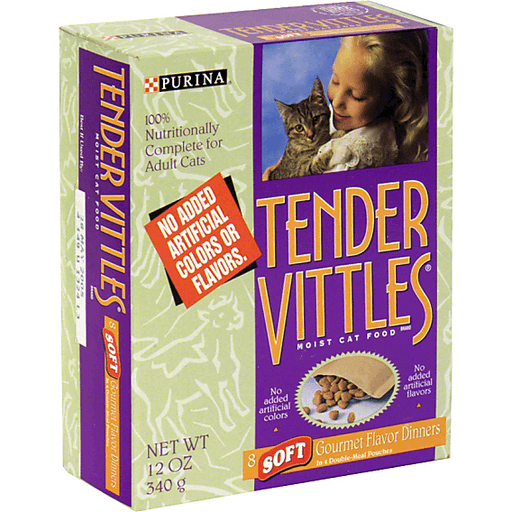 Tender Vittles Cat Food, Moist, Soft Gourmet Flavor Dinners | Cat 