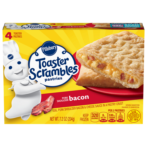 Pillsbury Toaster Scrambles Pastries 4 ea
