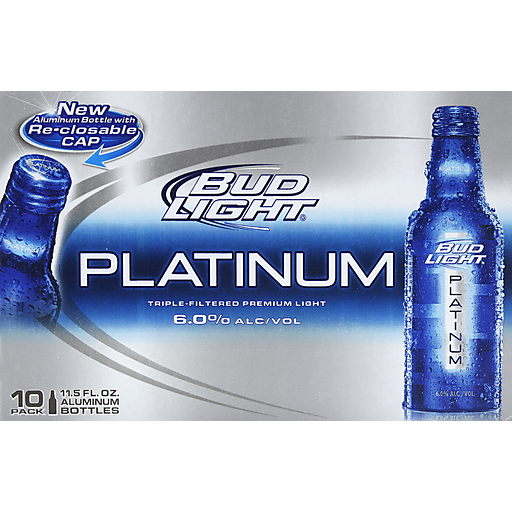 Budlight platinum LED deals Light Promotional bottle