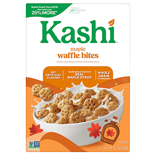 Kashi Organic Maple Waffle bite