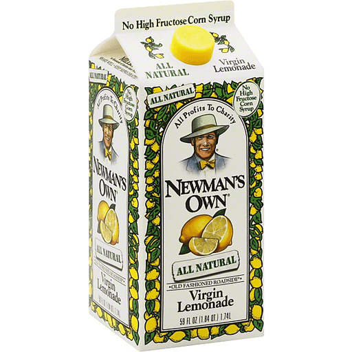 Newmans Own Lemonade, Virgin, Old Fashioned Roadside | Lemon Juice ...