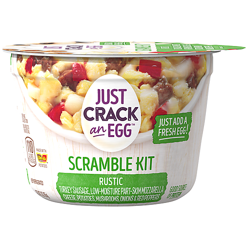 Just Crack an Egg Rustic Scramble Kit 3 Oz. Cup, Liquid Eggs