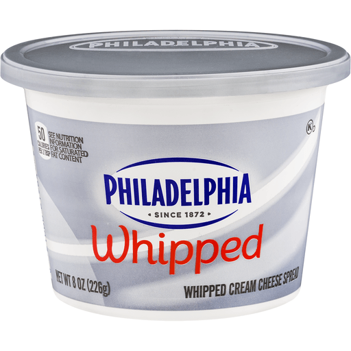 Philadelphia Plain Whipped Cream Cheese, 12 Ounce Container -- 12