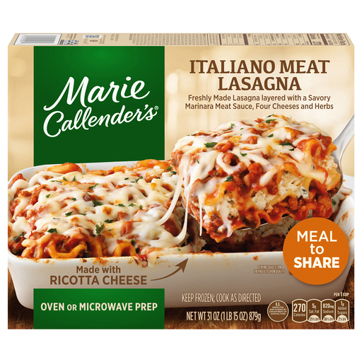 Marie Callender's Italiano Meat Lasagna 31 oz