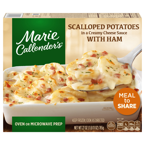Marie Callender's Scalloped Potatoes In A Creamy Cheese Sauce With Ham 27 oz