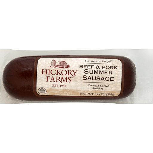  Hickory Farms Summer Sausage Hardwood Smoked (Single Pack) :  Books