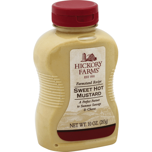  Hickory Farms Sweet Hot Mustard, Horseradish Sauce