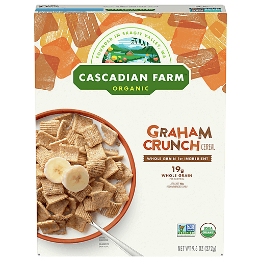 Cascadian Farm Cereal Graham Crunch