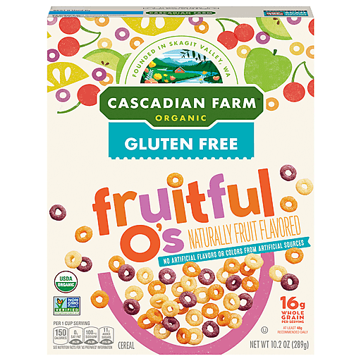 thumbnail image 2 of Cascadian Farm Organic Hearty Morning Fiber Cereal, 14.6 Oz - Fred Meyer 2 of 10