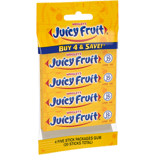 juicy fruit gum stick