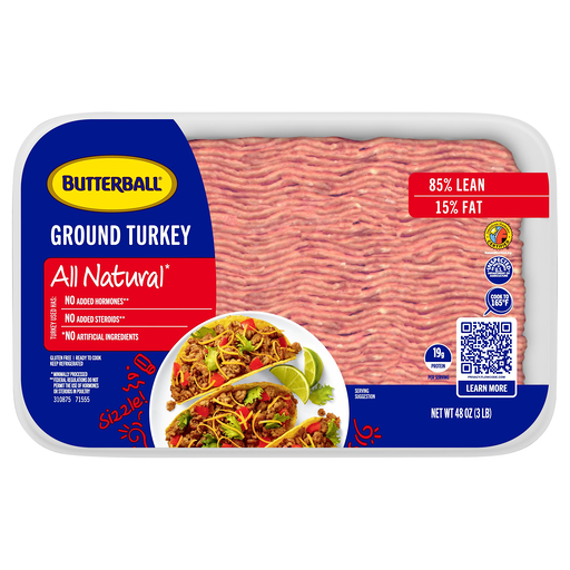 Butterball 85%/15% Ground Turkey 48 oz