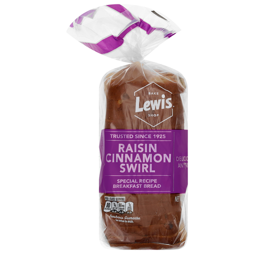Lewis Raisin Cinnamon Swirl Bread 16 oz