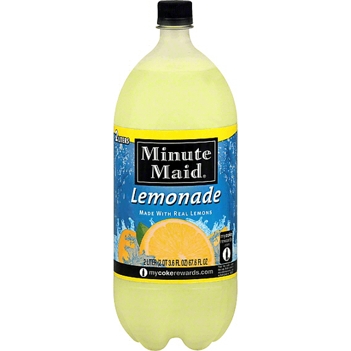 Étiquette de limonade Minute Maid