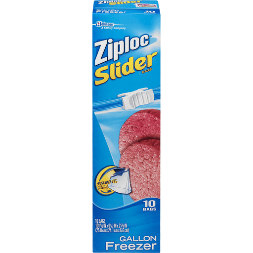 Ziploc®, Slider Freezer Bags Medium, Ziploc® brand