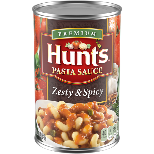 Hunt's Premium Zesty & Spicy Pasta Sauce 24 oz